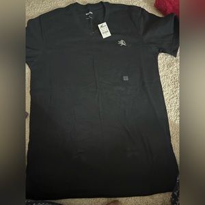 Black Express V Neck Tshirt size small unisex